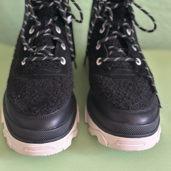 NWT SOREL Brex Cozy Lace Waterproof Boots sz 10.5 - Picture 7 of 9